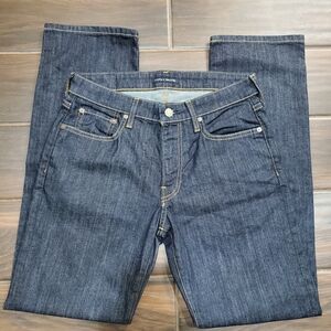 Lucky Brand 363 Jeans Mens 29x30 Straight Mid Rise Blue Denim